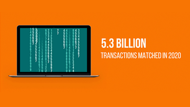 5.3 Billion Transactions Matched in 2020! Here is ReconArt 2020 in facts and figures.